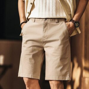 Green Deer American Retro Trendy Brand Shorts Men's 2026 Summer Loose Casual Large Size Workwear Five Points Men's Medium Pants